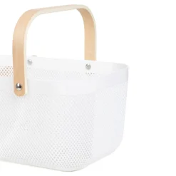 Kosz Elijah Bialy 24.5X40X19Cm