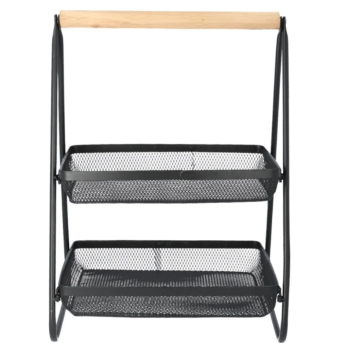 Koszyk Gridio Dwupietrowy Prostokatny 51X38X25 Cm