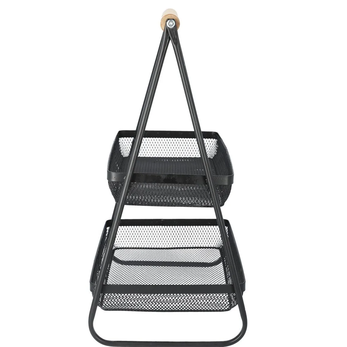 Koszyk Gridio Dwupietrowy Prostokatny 51X38X25 Cm