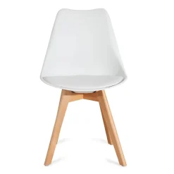 Krzeslo Fisco Biale 48X56X82 Cm