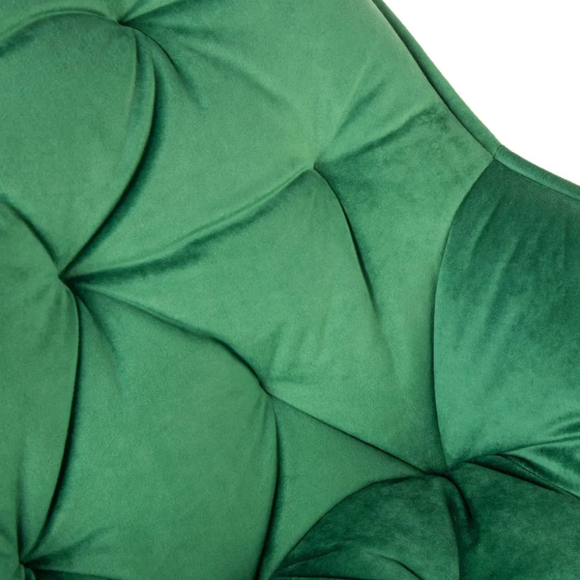 Krzeslo Flossi Welurowe Zielone 57X63X84 Cm