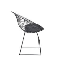 Krzeslo Industrial Metalowy 83X64X82 Cm