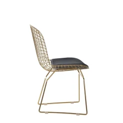 Krzeslo Industrial Metalowy 58X54X80 Cm