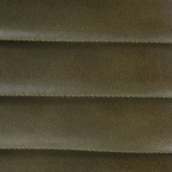 Krzeslo Lumbar W Obiciu Ze Skory Bawolej Zielone 46X52X78 Cm