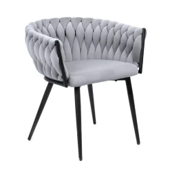 Krzeslo Prinssi New Szare 60X60X79 Cm