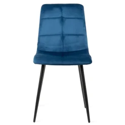 Krzeslo Triss Welurowe Granatowe 44X57X88 Cm