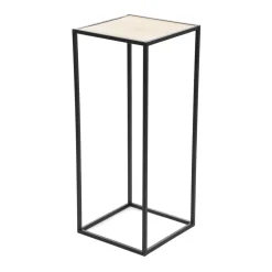 Kwietnik Roh Metalowy Czarny 31X31X75 Cm