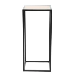 Kwietnik Roh Metalowy Czarny 27X27X60 Cm