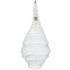 Lampa Ali Sufitowa Srebrna 82 Cm