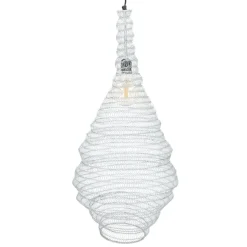 Lampa Ali Sufitowa Srebrna 82 Cm