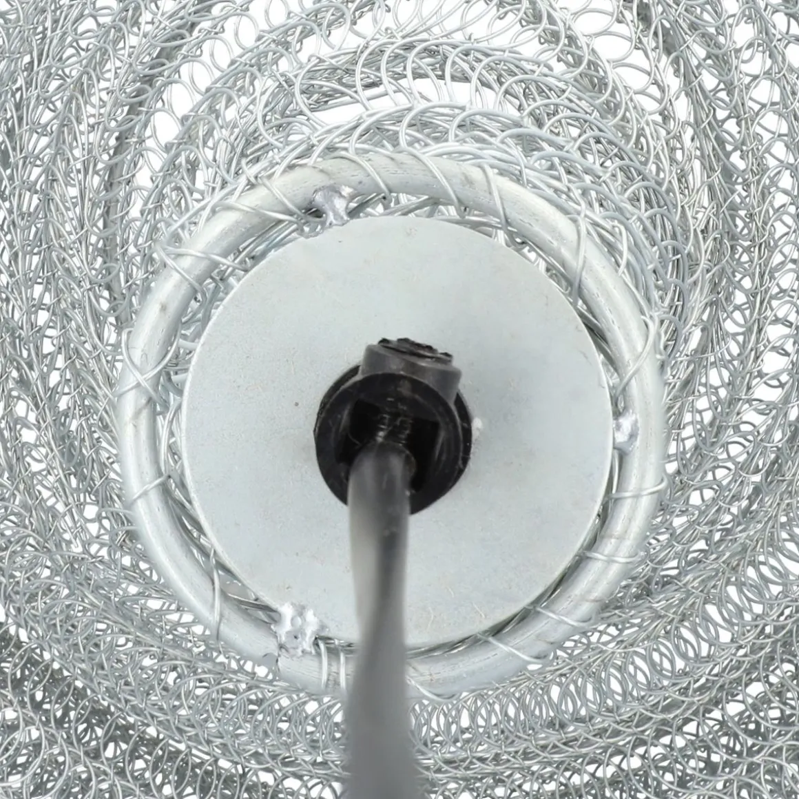 Lampa Ali Sufitowa Srebrna 82 Cm