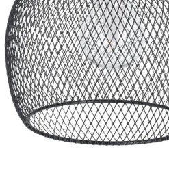 Lampa Atros Wiszaca Czarna 19X18 Cm