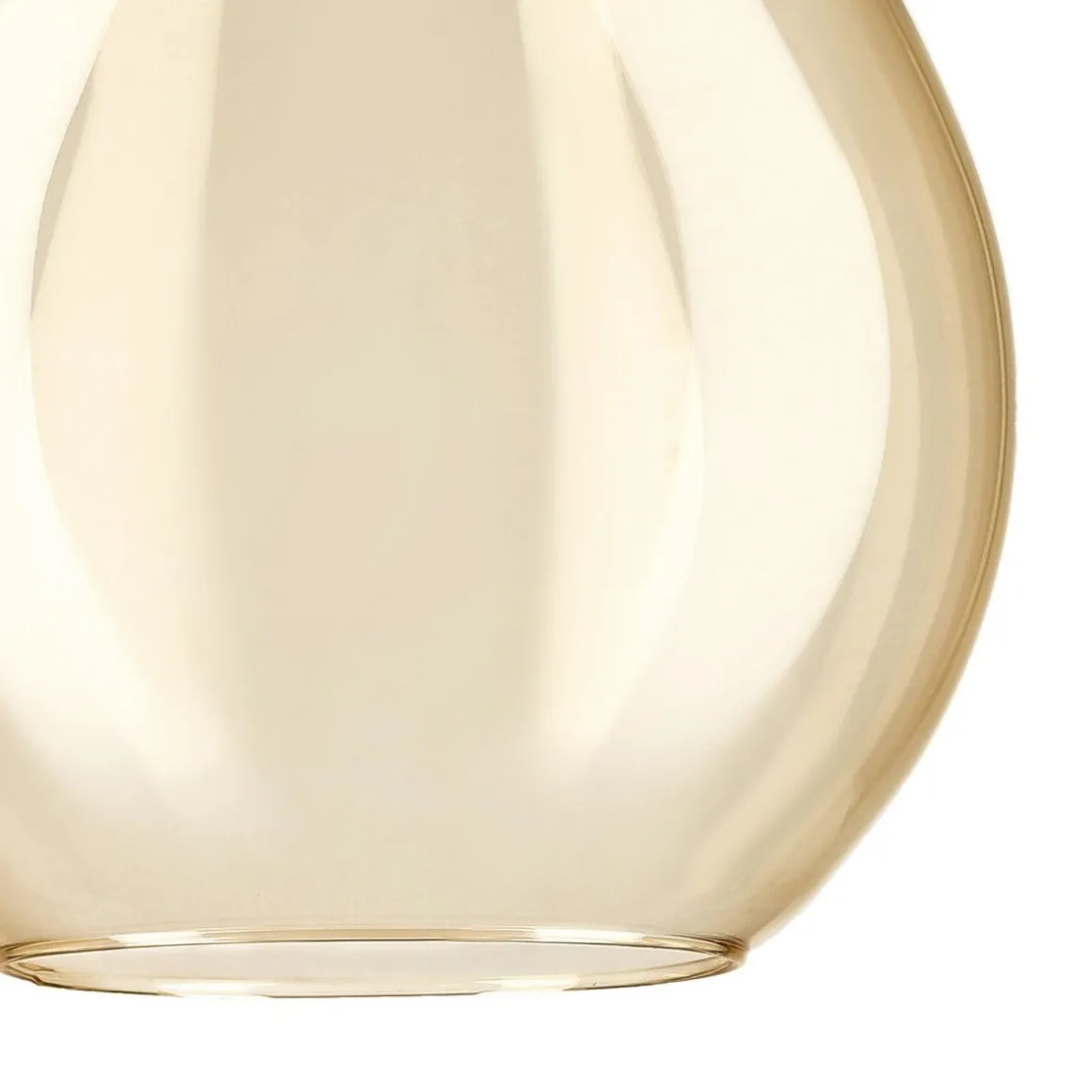 Lampa Miste Wiszaca Bursztynowa 24X24X180 Cm