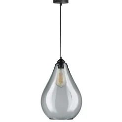 Lampa Miste Wiszaca Grafitowa 24X24X180 Cm