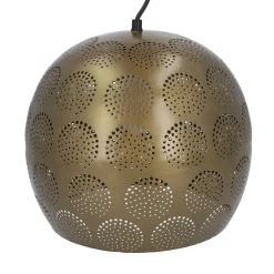 Lampa Sena Sufitowa Zlota 30 Cm