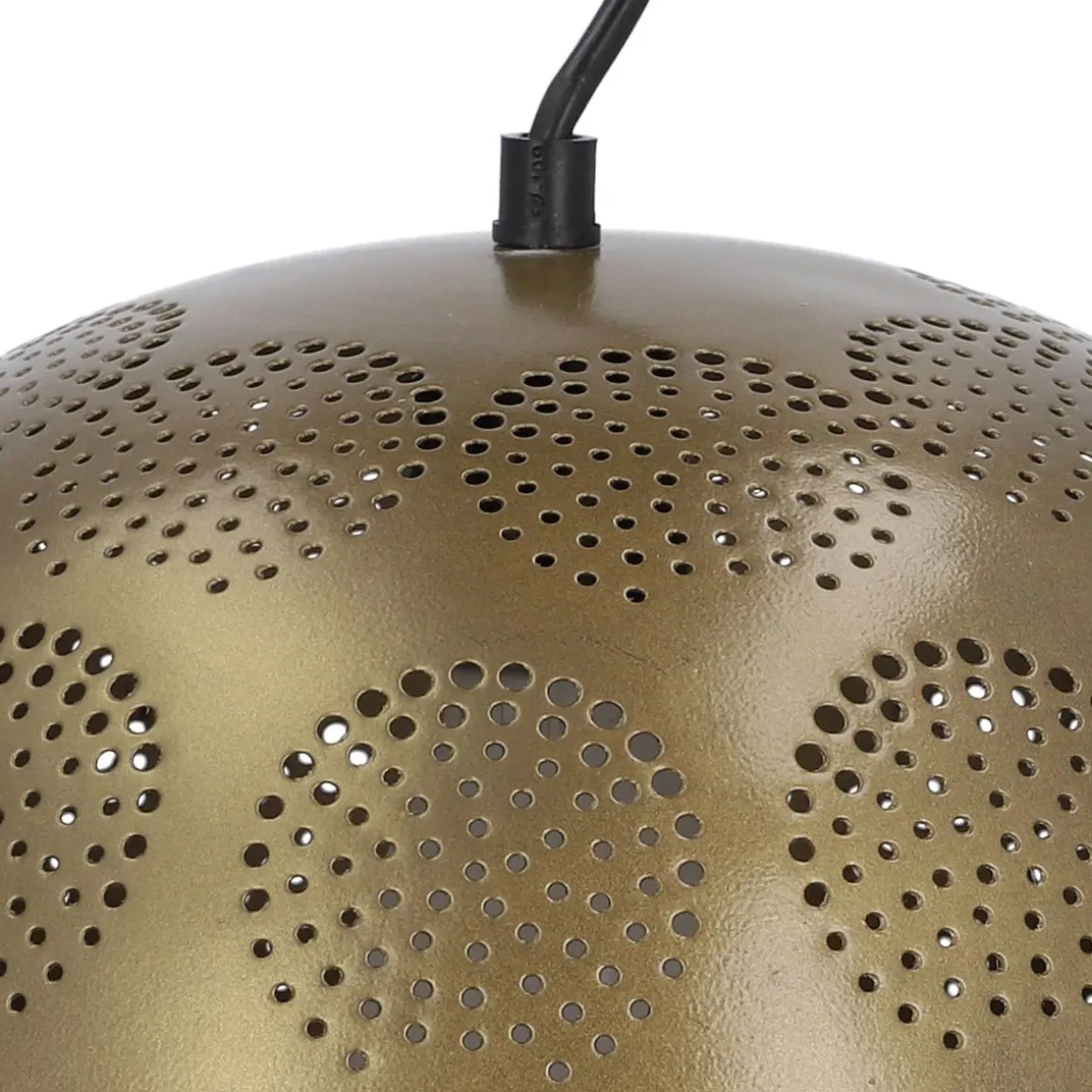 Lampa Sena Sufitowa Zlota 30 Cm