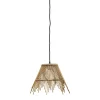 Lampa Sufitowa Boho Bambusowa 35X26,5 Cm