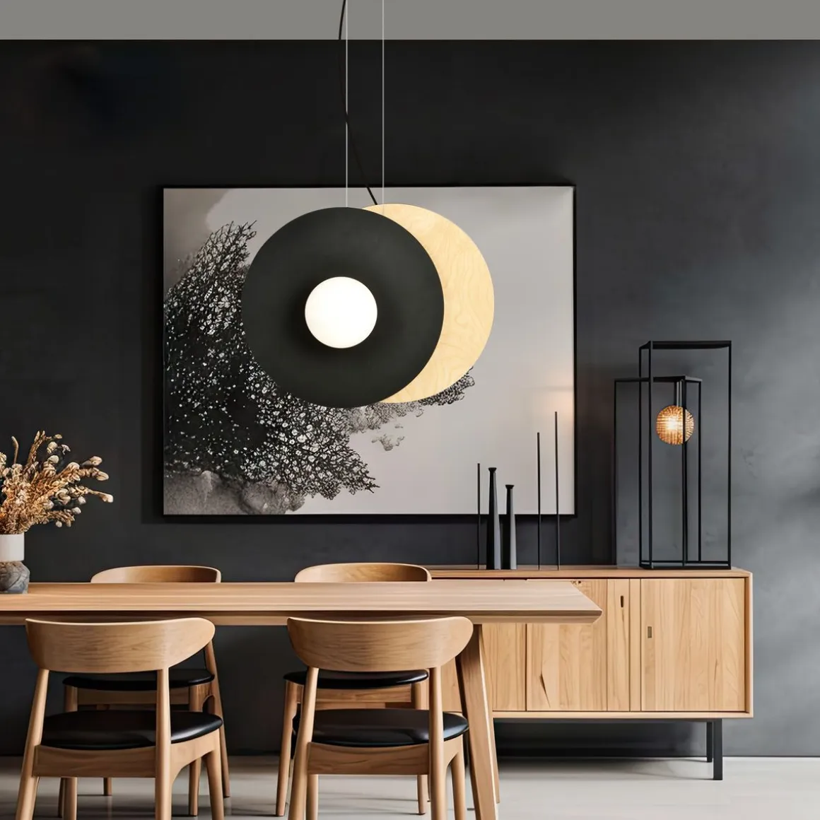 Lampa Sufitowa Soho 2-Punktowa Opal 50X60(100) Cm