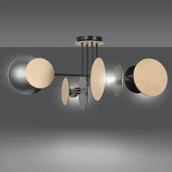 Lampa Sufitowa Zita 4-Punktowa Naturalny 86X31 Cm