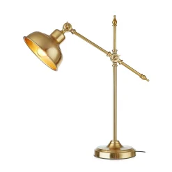 Lampka Nocna Grimstad Zlota 18X49,5X56,5 Cm