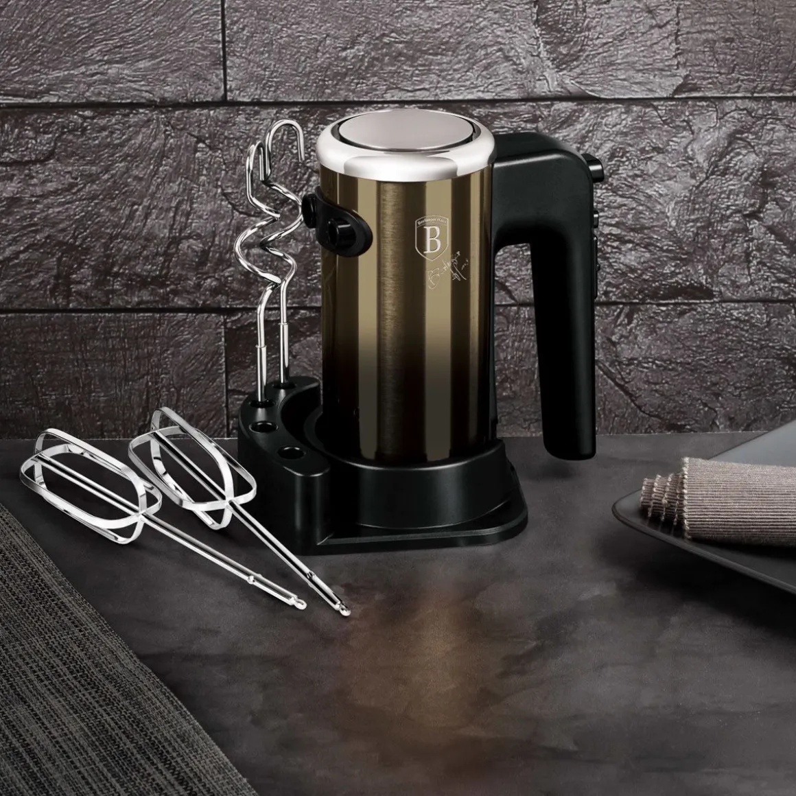 Mikser Metallic Black Reczny 300 W