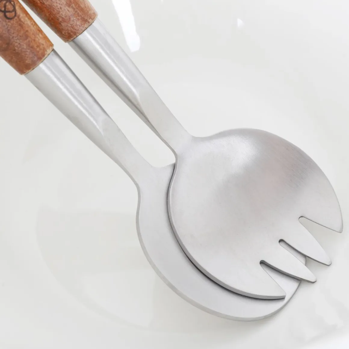 Misa Mooka Do Salat Ceramiczna Z Przyborami Biala 24 Cm