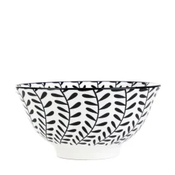 Miska Navia Czarna W Listki 16 Cm
