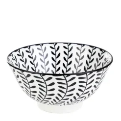 Miska Navia Czarna W Listki 16 Cm
