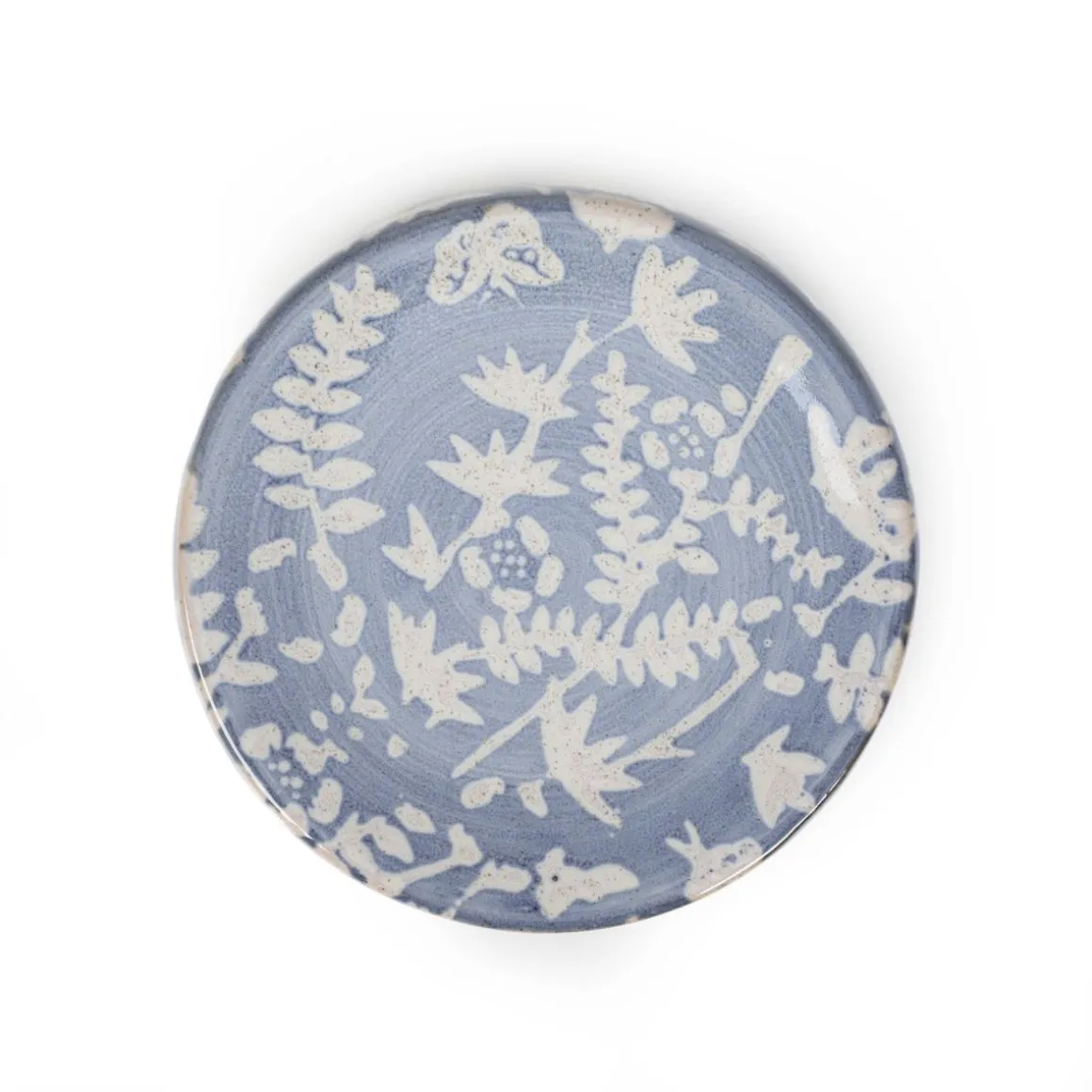 Mydelniczka Mirabel Niebieska We Wzory 10X10X2,5 Cm