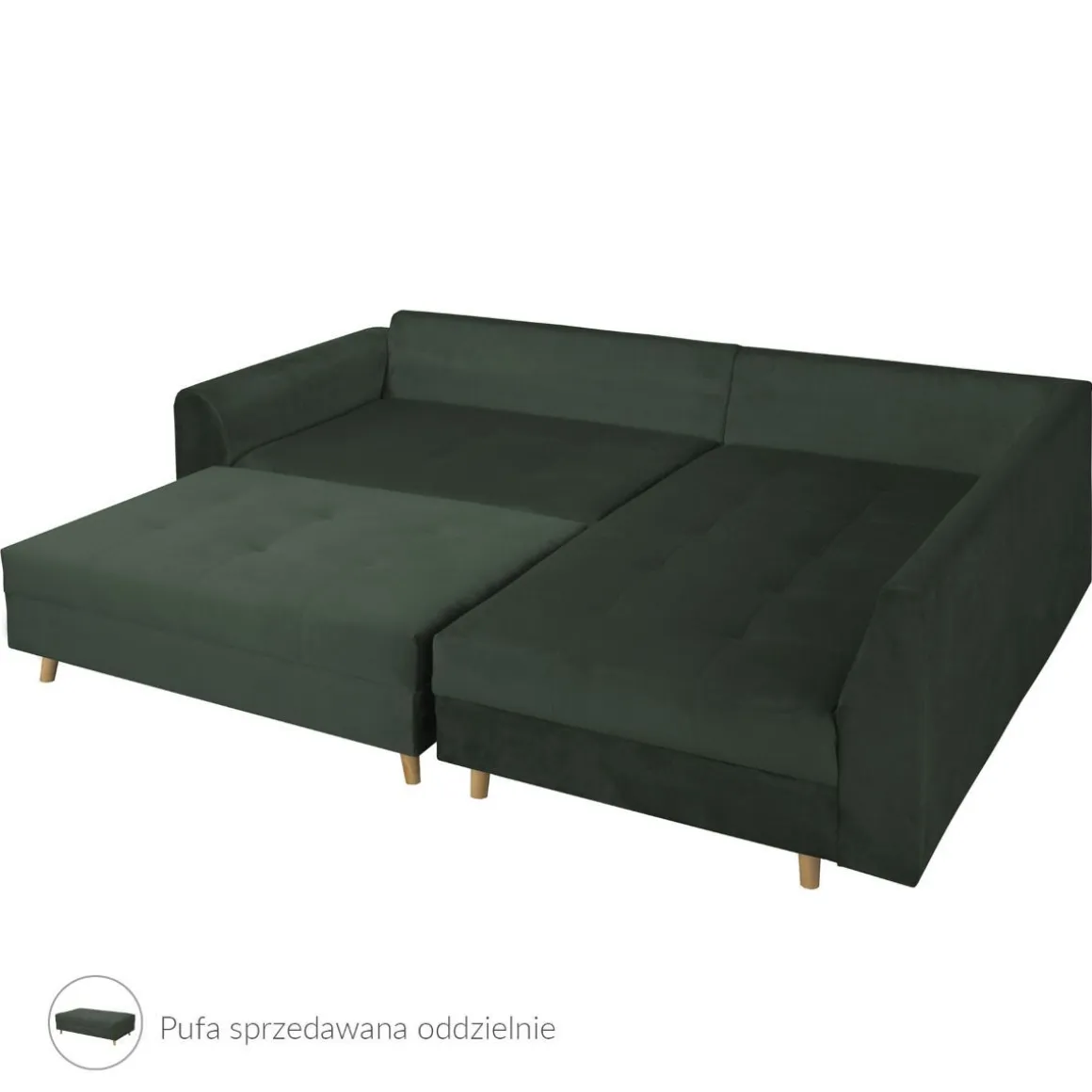 Naroznik Nierozkladany Semi 230X160X85 Cm All 999387