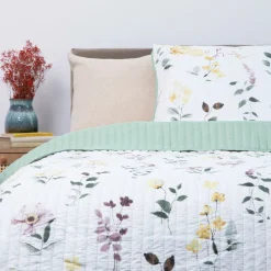 Narzuta Sento Pikowana Z Nadrukiem 200X220 Cm