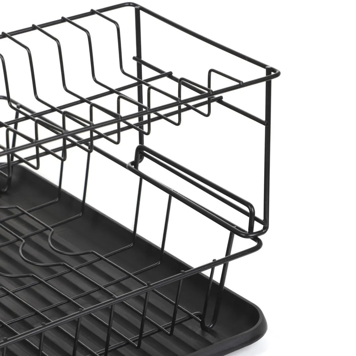 Ociekacz Kuchenny Breca Czarny Pietrowy 43X31X23 Cm