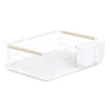 Ociekacz Kuchenny Plystre Bialy 42X31X13 Cm