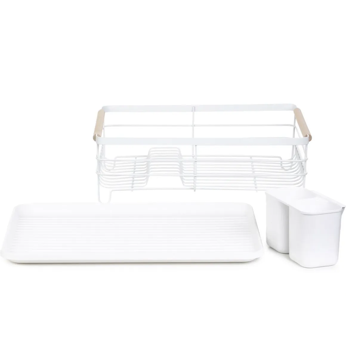 Ociekacz Kuchenny Plystre Bialy 42X31X13 Cm