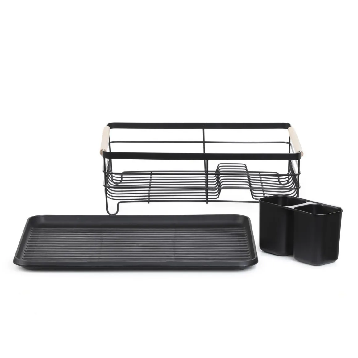 Ociekacz Kuchenny Plystre Czarny 42X31X13 Cm