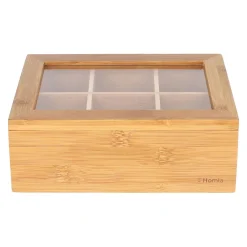 Organizer Bambou Zamykany Bambusowy 21X16 Cm