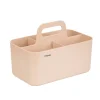 Organizer Delyth Plastikowy Rozowy Duzy 25X15,5X17 Cm