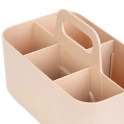 Organizer Delyth Plastikowy Rozowy Duzy 25X15,5X17 Cm
