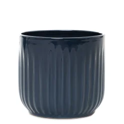 Oslonka Na Doniczke Dash Granatowa 14X13 Cm
