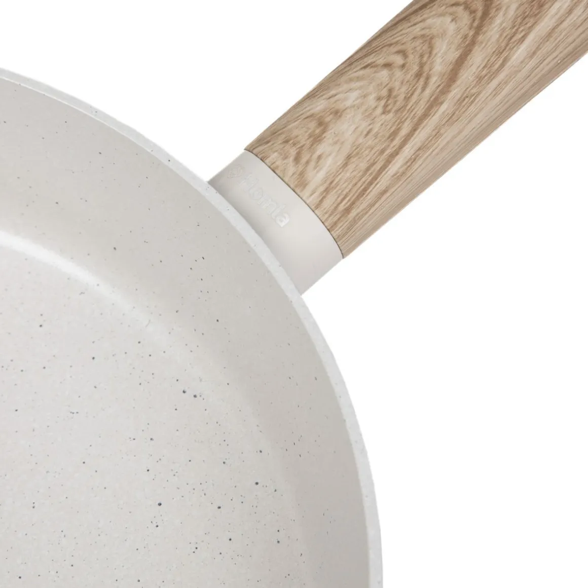 Patelnia Loreburn Z Powloka Ceramiczna Smietankowa 24 Cm
