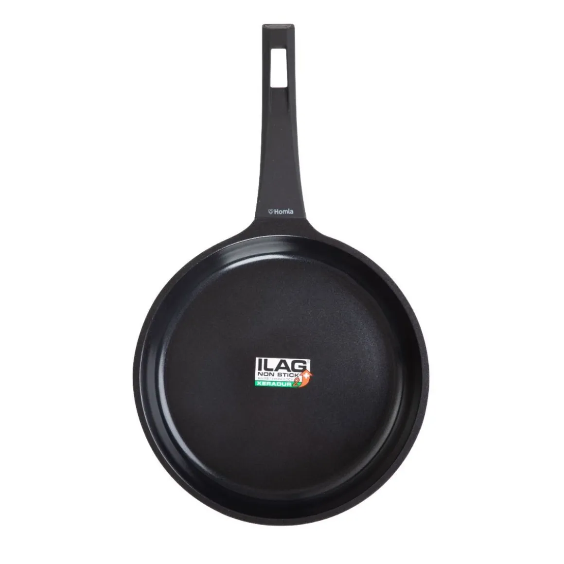 Patelnia Tristan Z Powloka Ceramiczna Ilag Czarna 28 Cm