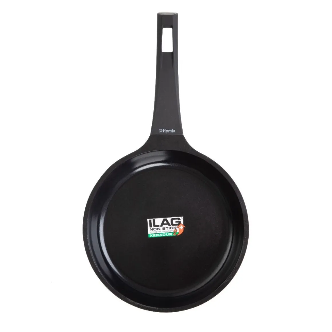 Patelnia Tristan Z Powloka Ceramiczna Ilag Czarna 24 Cm
