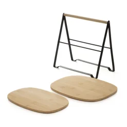 Patera Bambou Bambusowa 2 Poziomowa 25X28 Cm
