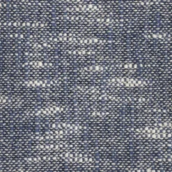 Pled Nori Bawelniany Z Niebieskim Wzorem 130X170 Cm