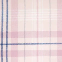 Pościel Idaho Flanelowa Rozowa W Krate 160X200 Cm + 1 X 50X60 Cm