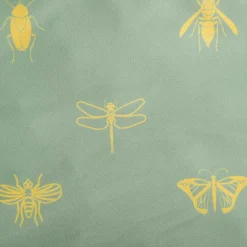 Pościel Luro Z Mikrofibry Oliwkowa W Owady 200X220 Cm