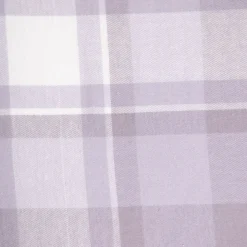 Pościel Vella Flanelowa W Szara Krate 160X200 Cm + 1 X 50X60 Cm