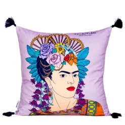 Poszewka Frida Kahlo Z Fredzlami 45X45 Cm