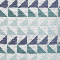 Poszewka Koba Niebieska We Wzor 45X45 Cm