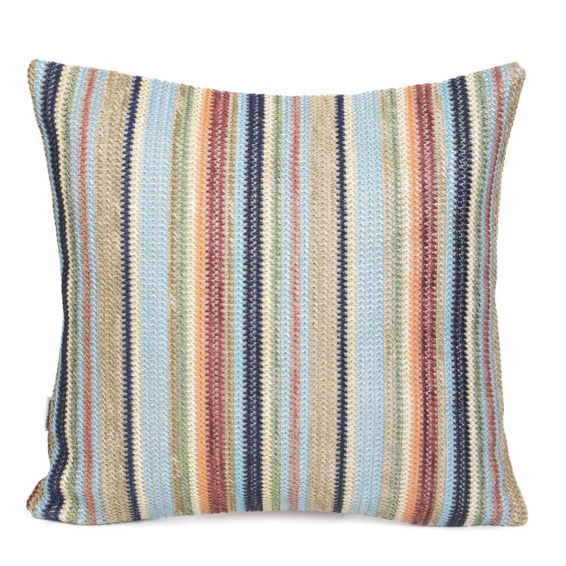 Poszewka Medan W Paski Kolorowe 45X45 Cm